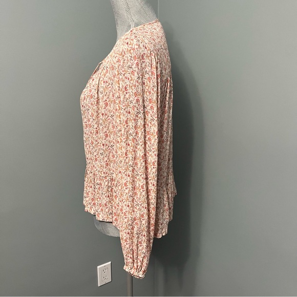 ANTHROPOLOGIE Gentle Fawn floral boho blouse size small forest fairy - Picture 5 of 12